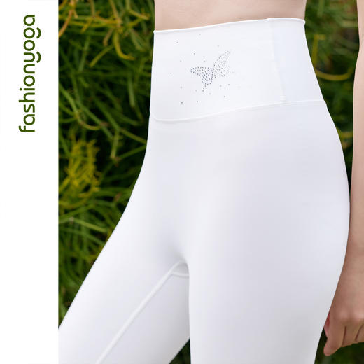 凡圣瑜伽凡圣瑜伽蝴蝶钻无裆线九分裤FC16906W 商品图4