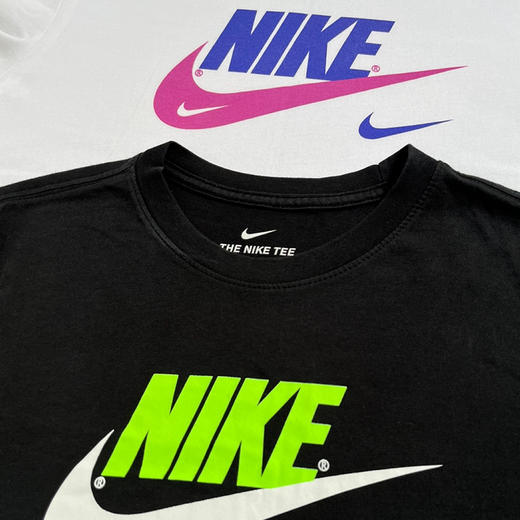 （小眠专属）【奥莱特卖场直发】Nike双钩字母印花短袖T恤 男女同款  透气舒适 商品图5