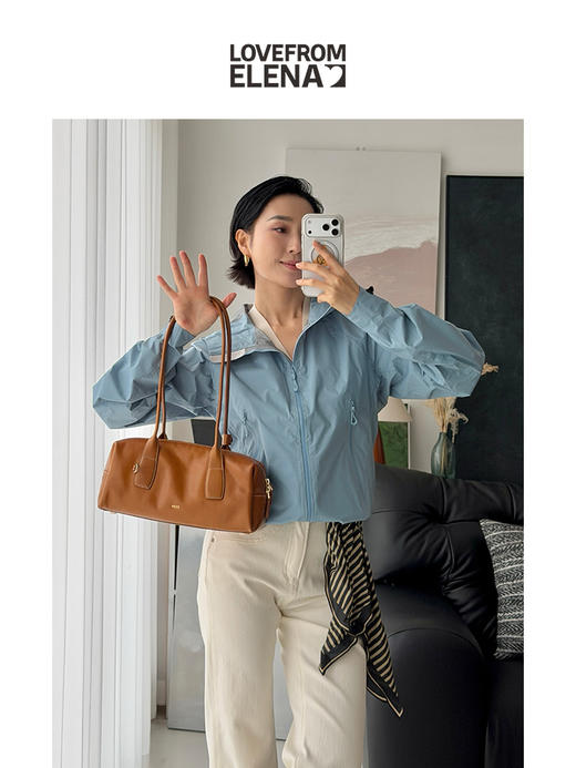 「工厂团购」简约百搭款  连帽拉链防风衣 商品图3