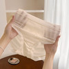 【守护私密健康❗️轻奢冰丝面膜裤】花卉蕾丝拼接“精致叉减龄” 舒适高腰零東缚感！触感丝滑冰凉，夏季穿着不闷热黏腻，蚕丝裆柔软高腰女冰丝三角裤速干L 商品缩略图1
