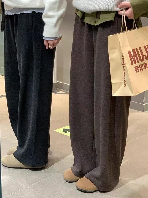 敲高性价比！面料敲舒服的澳绒阔腿裤糯米裤！ 商品图1