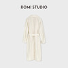 ROMI STUDIO桑蚕丝亚麻轻量感无扣收腰风衣RWCSWG7498 商品缩略图2