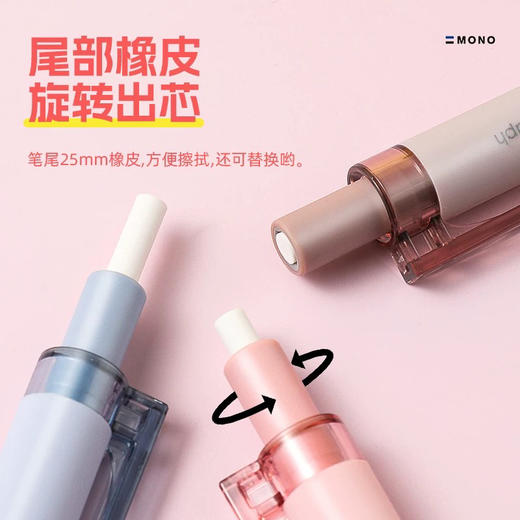 蜻蜓马卡龙系列自动铅笔按动出铅0.5mm（笔杆颜色随机） 商品图1