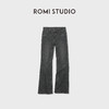 ROMI STUDIO“超模牛仔”新疆棉经典修身牛仔喇叭裤RWCAX87490 商品缩略图0
