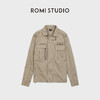 ROMI STUDIO“复古腔调”磨洗质感多口袋翻领工装夹克 RWDSWD1524 商品缩略图0