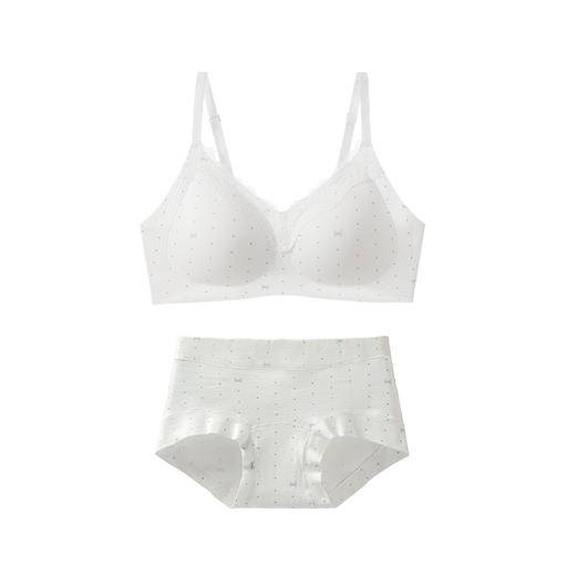 【MUBENMI少女内衣❤三阶田园碎花系列#6355（内衣+内裤套装）】塑型期，适合15-18岁，高中生专属Bra，全天自在穿😌拒绝闷汗、跑杯、勒痕，把云朵触感穿在身上，做自在少女 商品图10