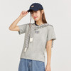 笛莎Deesha 2026年夏季新款青少年索罗娜刺绣小标T恤 商品缩略图1