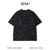 26T165SDSA男装2026新款高贵轻奢时尚撞色满印花卉圆领短袖T恤百搭时尚 商品缩略图5