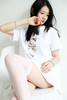 美式卡通tee，松弛感印花半袖儿。本白色复古圆领纯棉t恤E031760 商品缩略图13