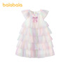 【商场同款】巴拉巴拉童装儿童连衣裙女童2026新款夏季渐变网纱裙 商品缩略图4