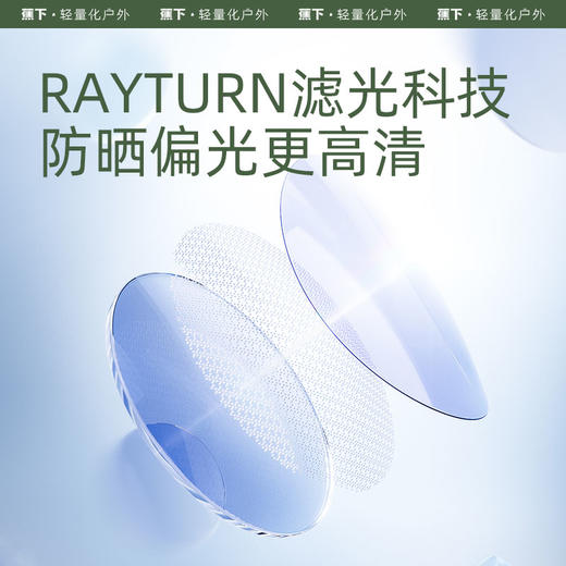 蕉下览际系列纤致超薄可折叠墨镜 商品图3