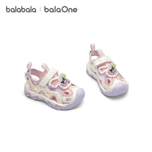 【三丽鸥IP balaOne】巴拉巴拉儿童凉鞋女童运动鞋2026夏新沙滩鞋 商品图4