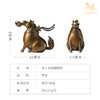铜师傅《立马发财铜摆件》《马上有钱铜摆件》陕西历史博物馆系列 商品缩略图8