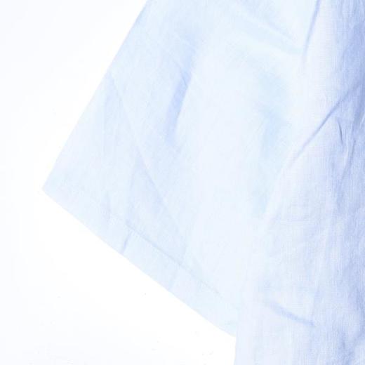 SDSA男装2026新款高贵轻奢老钱风纯色短袖衬衫百搭时尚套头上衣 商品图2