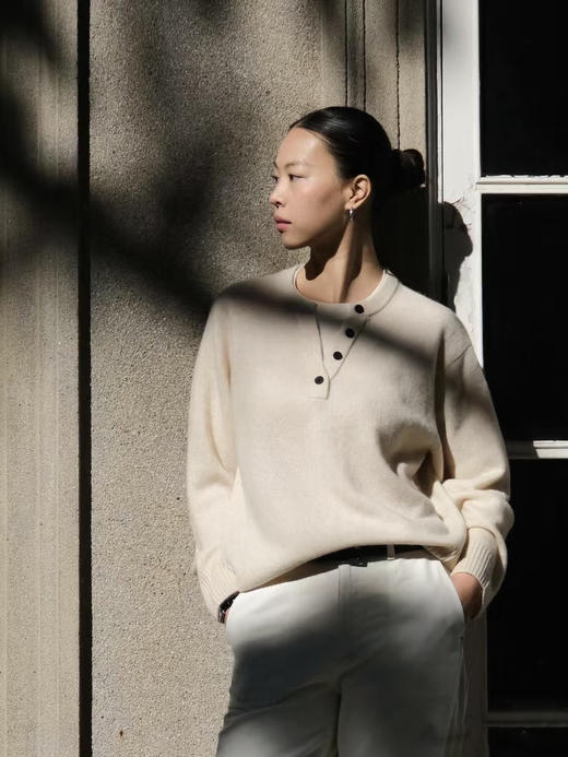 【高品质私服】【MC羊毛假两件套头衫】慵懒中又带着利落筋骨，显瘦又显气质G1711-CC【无标出货 介意慎拍】 商品图4