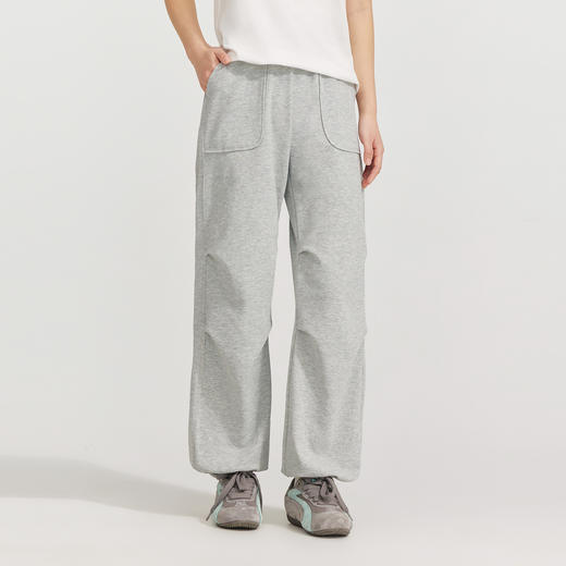 笛莎Deesha 2026年夏季新款青少年潮趣小华夫格束脚裤裤子 商品图3