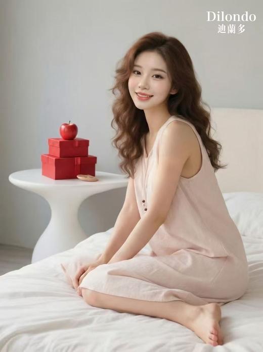 云朵棉绸背心裙舒适透气气质1416159 商品图5