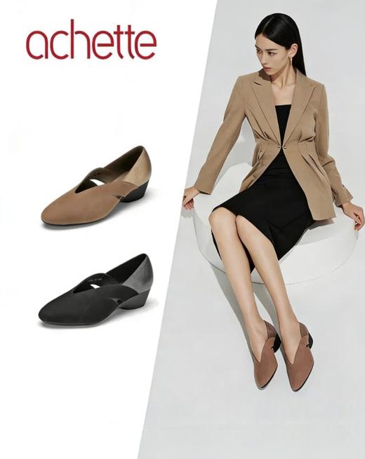 雅氏achette女鞋正装单鞋4RB2 商品图0
