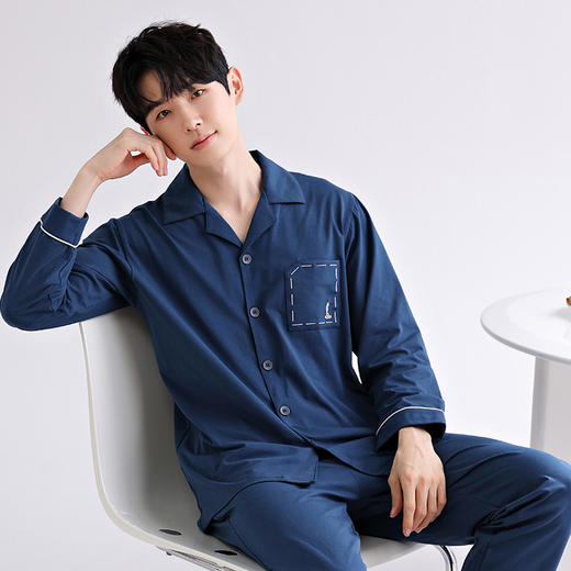 法国利蜂/LOUIS ROYER 甜蜜宅家 莱卡棉家居服/睡衣 情侣套装 亲肤舒适 女款带胸垫 多款可选 商品图4