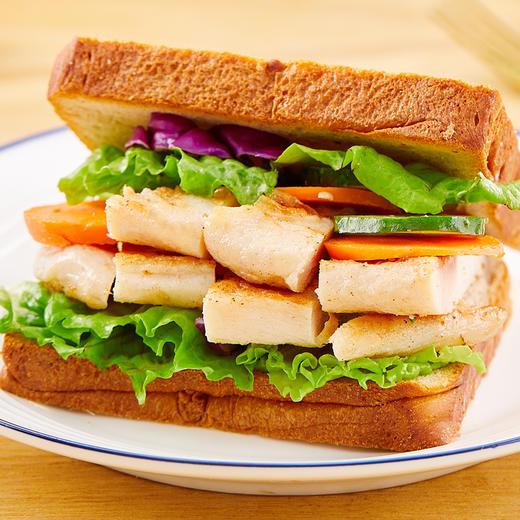 “中国航天事业合作伙伴”永达 牛油果风味鸡排 口感嫩滑 轻食主义 更健康 100g*12袋 商品图9