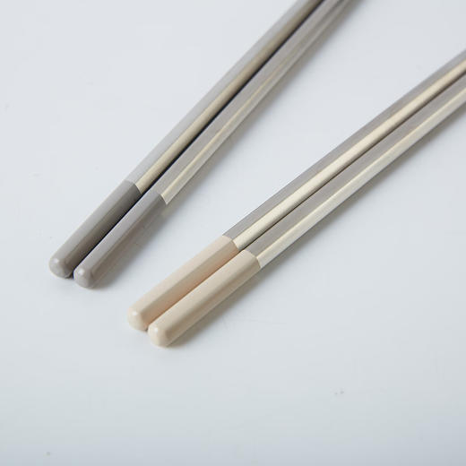 NITORI宜得利家居 厨具餐具筷子不锈钢筷六角筷 2双装 SN03 商品图3
