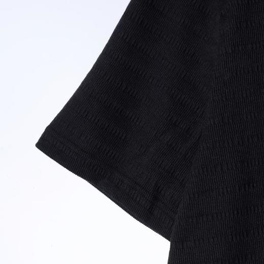 SDSA男装2026新款高贵轻奢极简风纯色提花圆领短袖T恤百搭休闲潮 商品图3