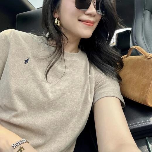 人手款！ 老渠道纯元   小马磨毛t  5色入  经典款基础穿搭必备！圆领短袖T恤 商品图0