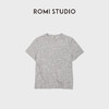 ROMI STUDIO“格雷简约”100%棉经典小圆领正肩短袖T恤 RWDRSY1726 商品缩略图0