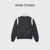 ROMI STUDIO“运动休闲”立领拉链蓝白运动廓形夹克外套RWDSW91807 商品缩略图3