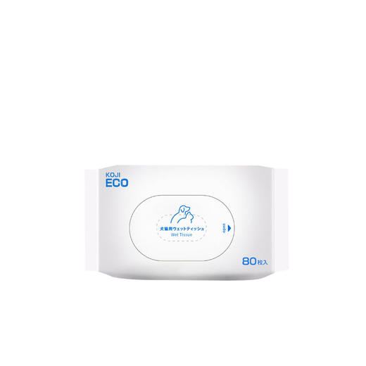 KOJIMA ECO跨境宠物湿巾猫狗用擦泪痕清理身体免洗除臭清洁湿纸巾 商品图4