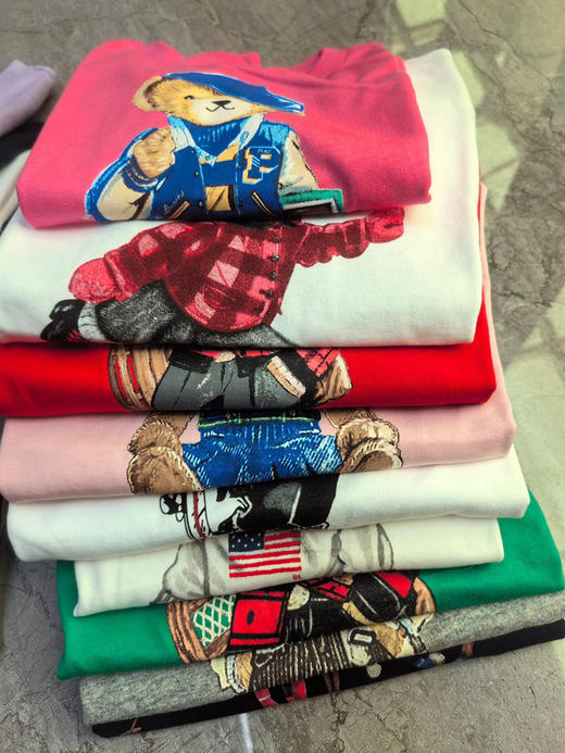 【团购】26年新品 3件随机组合来啦  2-12岁 RL童装短袖 T恤 杂款不挑色 选男童或女童 随机搭配3件发货 商品图2