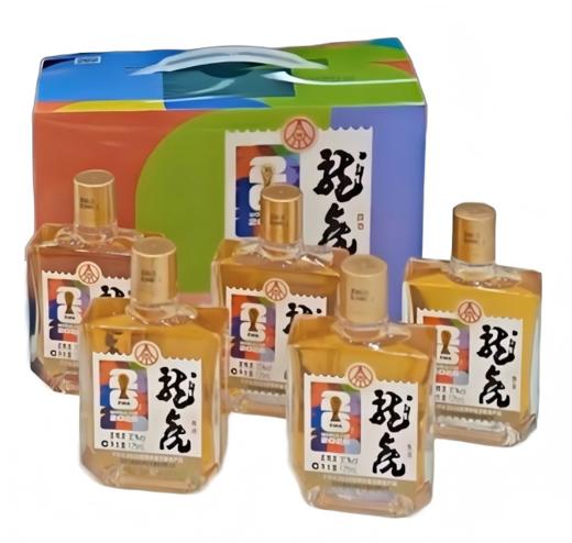 龍虎·世界杯联名系列·露酒·小光礼盒 35度 125mL *5瓶 商品图0