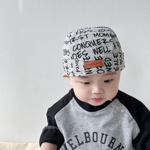 婴儿帽子春秋款海盗帽洋气男宝宝帽子婴幼儿秋冬百搭儿童帽子男童 商品图3