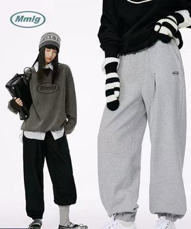 【cr1】26早春情侣潮流弹力束脚宽松休闲卫裤！！