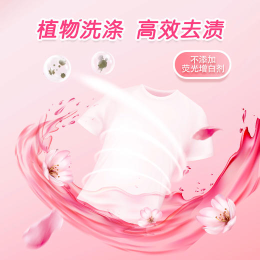 洁劲100薰香呵护洗衣液1.6KG 商品图4