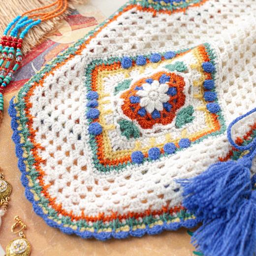 苏苏姐家珈岚马甲手工diy编织钩针驼颜毛线团自制衣服材料包预 商品图2