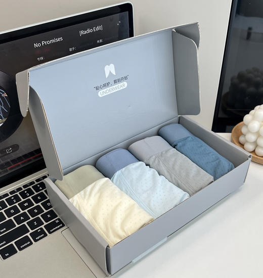 奥康男士抗菌内裤4条装 商品图5