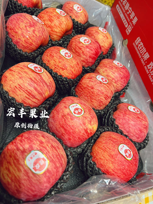 宏丰精选，佳农苹果 大品牌货 脆甜爽口，零售15.8元一斤 商品图3