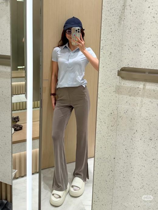 一店d 神裤𝐋𝐮 Define Luon™ 中高腰休闲阔腿裤来 又是被lu狠狠拿捏的一条 它家出了名超好穿的Luon™ 面料 上身自带垂感 外加独有的高腰阔腿版型 显瘦显腿长 商品图1