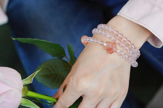 春日樱花｜南红水晶念珠 商品图2