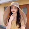 新款超大夏季护颈一体披肩太阳帽子骑车吹不翻防晒遮阳帽女士 商品缩略图3