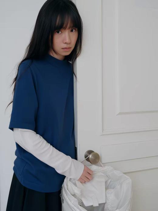 步履不停/6A18161C/半高领正肩T 商品图2