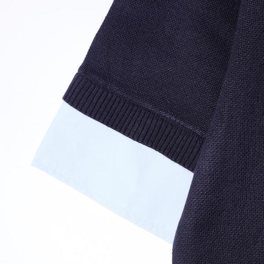 M183SDSA男装2026新款高贵轻奢复古撞色菱形格圆领短袖T恤百搭时尚 商品图4