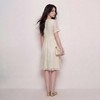 奢姿大码女装2026夏季减龄流苏蕾丝连衣裙胖妹妹V领轻奢时尚裙子9962872126 商品缩略图3