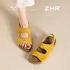 ZHR则则反绒牛皮勃肯凉鞋女厚底舒适凉鞋女夏季时装凉鞋女外穿 商品缩略图6