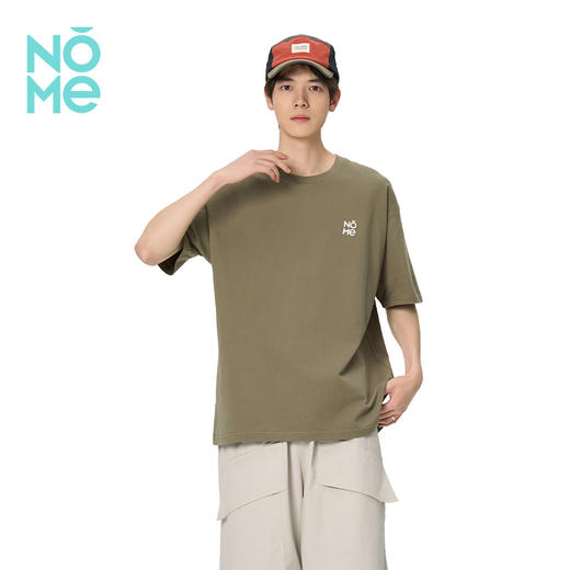 热卖！百搭无敌！【加购3件到手99元，单拍不发货】NOME 情侣款重磅休闲百搭纯棉T恤 宽松版型 亲肤舒适 多色可选 商品图6