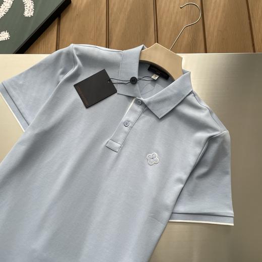 马户牌四叶草刺绣设计POLO衫 商品图2