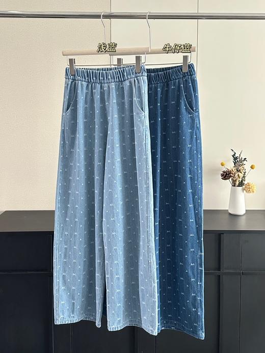 甜心蝴蝶结牛仔裤 商品图0