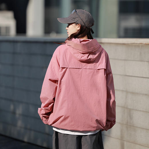 【猫人同厂】山系梭织防晒衣 UPF50+认证防晒 凉感黑科技 男女同款oversize版型 MR-YF2502 商品图8