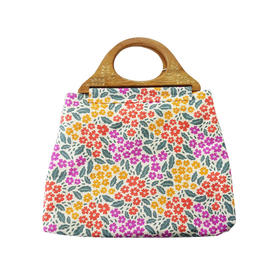 HUJI祤集Embrace手提包插画可爱花花